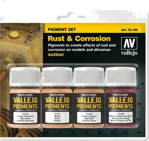Vallejo 73.194 Assorterte Farger Acryl Maling 35 Ml 1 Stykker