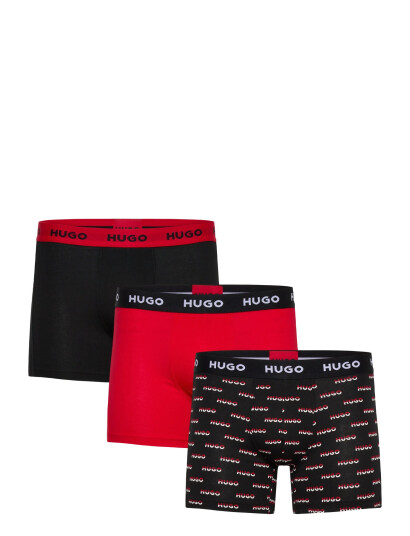 HUGO Boxerbr Trplt Design - Red - L