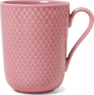 Lyngby Porcelæn Rhombe Color kopp 33 cl, rosa Lyngby Porcelæn Rhombe Color kopp 33 cl, rosa