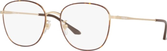 Briller   VO4124D fra Vogue   Havana   Metall   firkantet   Small