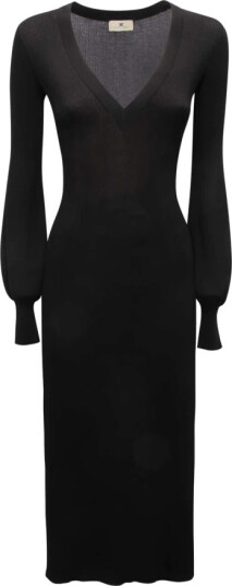 Elisabetta Franchi Dame Kjoler Svart M, Elisabetta Franchi Dame Kjoler Svart M,