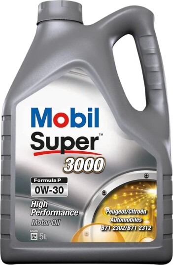 Motorolje MOBIL 0W30 SUPER 3000 FORMULA P 5L