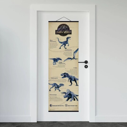 Jurassic World Plakat - 53 x 158 cm Jurassic World Plakat - 53 x 158 cm