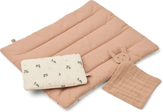 Liewood Joan Doll Duvet Set - PEACH / SEA SHELL - One Size