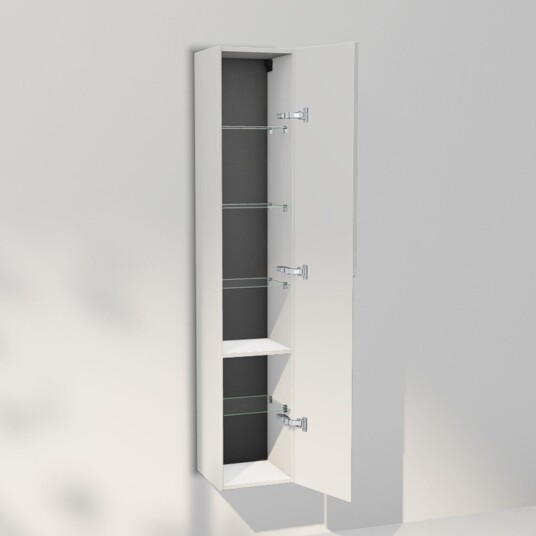 INR Iconic Nordic Rooms Grip 30/30 Høyskap Pure White / 30cm Høyre Hengslet