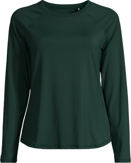 Casall Essential Long Sleeve Dame Dark Pine L