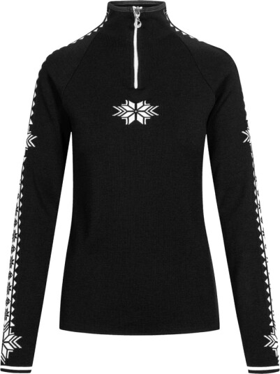 Dale Of Norway Geilo Women's Sweater Black/offwhite M Dale Of Norway Geilo Women's Sweater Black/offwhite M