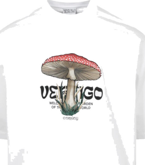 Marcelo Burlon Herre Topper Hvit XS, Marcelo Burlon Herre Topper Hvit XS,
