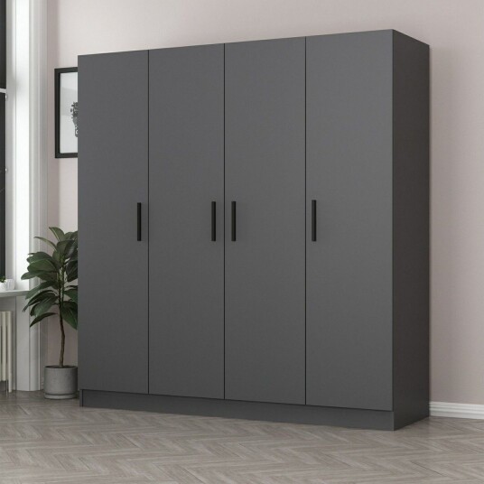 Fruitland Garderobe 180 cm - Antrasitt