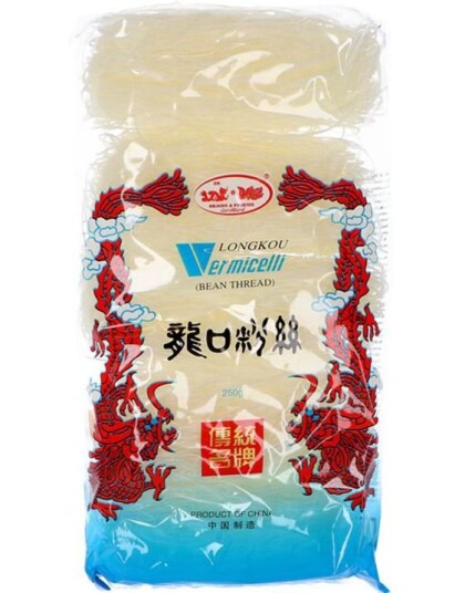 QINGTA Longkou Vermicelli Green Bean Thread Glassnudler 250 gram China