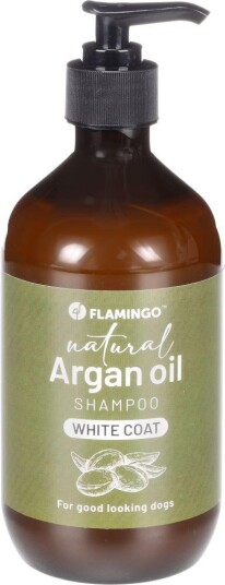 Flamingo Sjampo Natural Argan Oil Til Lys Pels 500Ml Flamingo Sjampo Natural Argan Oil Til Lys Pels 500Ml