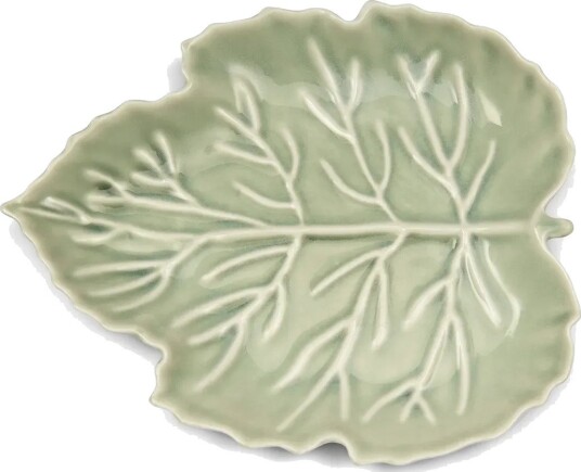 Riviera Maison Tallerken Autumn Leaf 23x19 cm Green