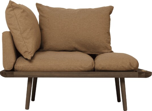 Umage Lounge Around 1½ seters Sofa Mørk Eik/sukkerbrun