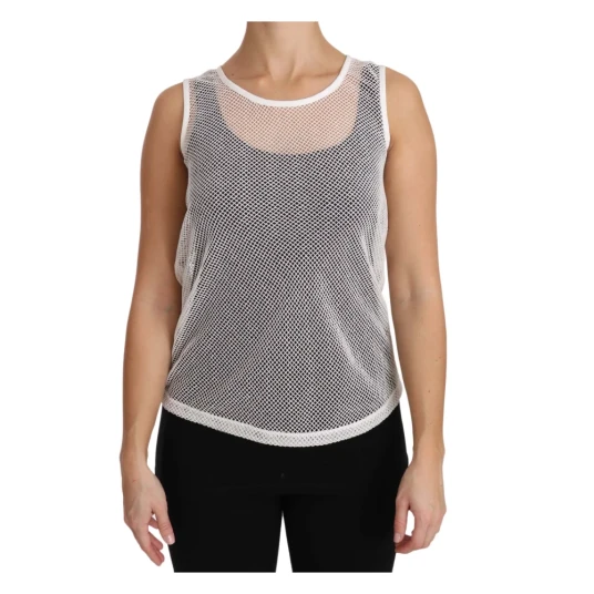 Dolce & Gabbana Dame Topper Hvit S