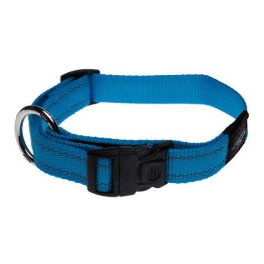 Rogz Classic Halsbånd (flere farger) Turkis M-16MM 26-40CM