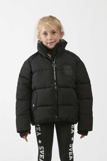 Svea Volume Puffjakke Black 120