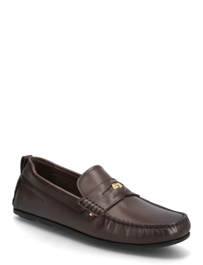 Tommy Hilfiger Hilfiger Coin Lth Driver - Brown - 43