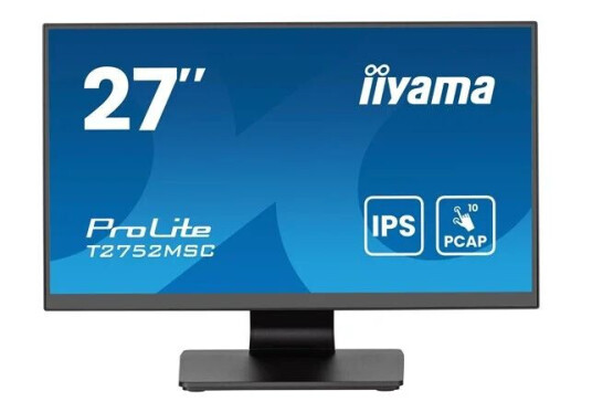 Iiyama ProLite 27" Full HD Berøringsskjerm - IPS - 1920x1080 - Hvit, Matt