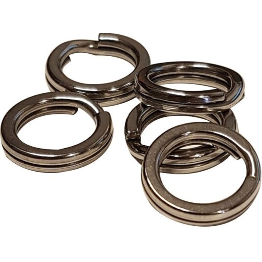 BFT Pro Splitring Stainless 4,5 mm 10 pack BFT Pro Splitring Stainless 4,5 mm 10 pack
