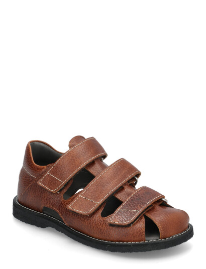 ANGULUS Sandals - Flat  - Closed Toe - Brown - 25