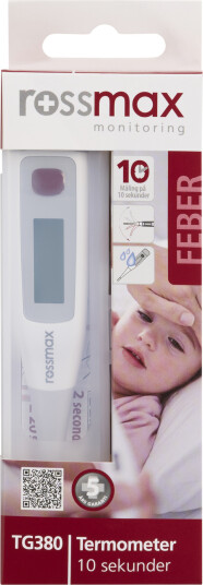 Rossmax digitalt termometer fleksibel tupp TG380 1 stk Rossmax digitalt termometer fleksibel tupp TG380 1 stk