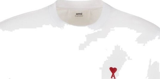 Ami Paris Dame Topper Hvit XS,