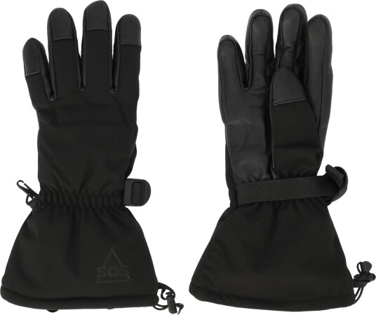 SOS Ohau Long Gloves V1 Black Black 7 SOS Ohau Long Gloves V1 Black Black 7