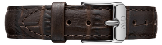 Daniel Wellington DW Strap Leather York 12mm Silver