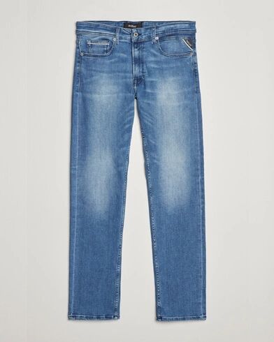 Replay Grover Powerstretch Jeans Medium Blue Replay Grover Powerstretch Jeans Medium Blue