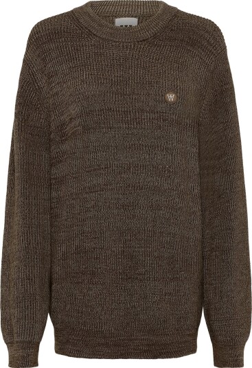 WOOD WOOD Wwhalum Crew Neck 25488   Khaki green   S