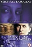 Don't Say A Word DVD