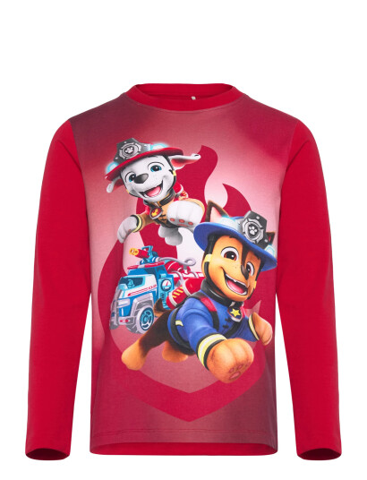 Minymo T-Shirt Ls Red 128