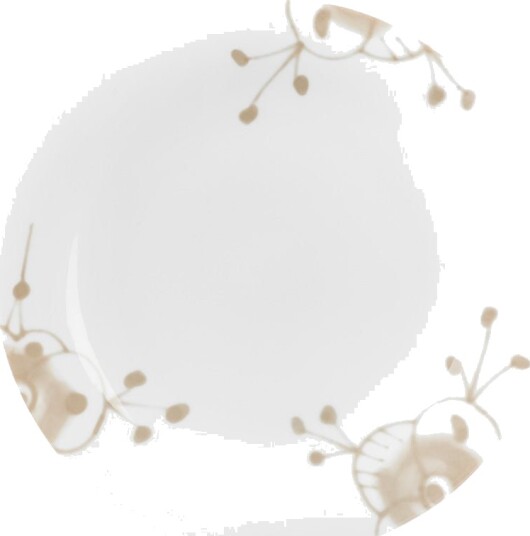 Porsgrunds Porselænsfabrik Maxistrå Tallerken 28cm Beige