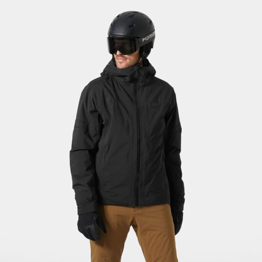 Helly Hansen Courchevel Jacket Herre Svart XL
