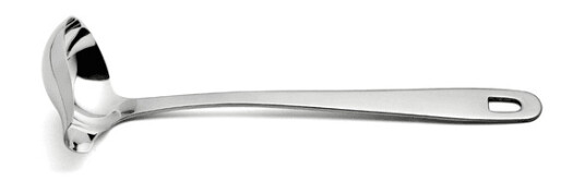 WEIS Sauseskje i stål. Kort modell 24cm WEIS Sauseskje i stål. Kort modell 24cm