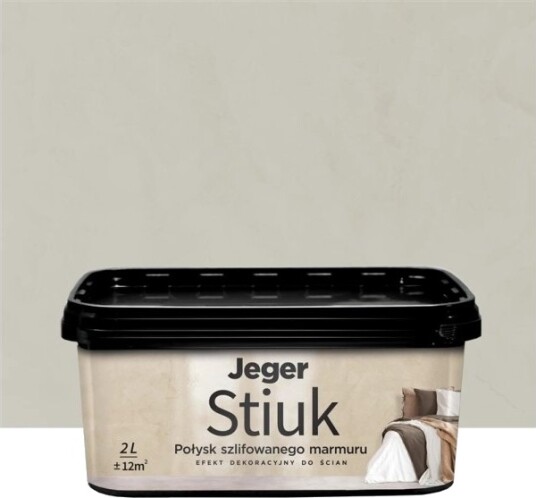 Jäger Dekorpuss Stiuk Moon Grå 2l