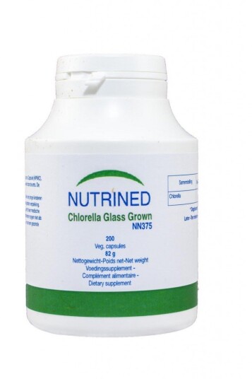 CHLORELLA GLASS GROWN