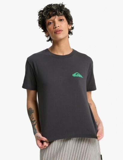 Quiksilver Standard Ss Tee   Black   XL