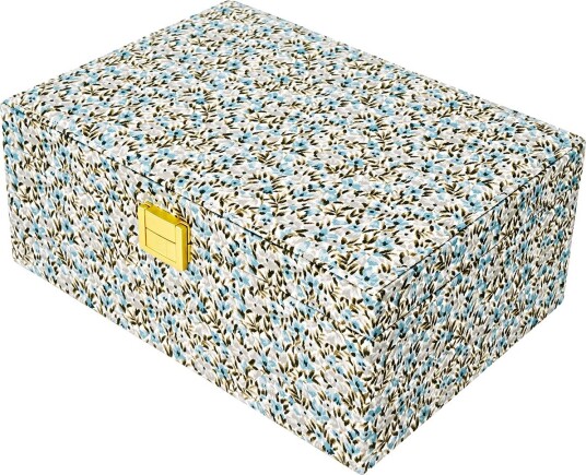 Bon Dep Jewelry Box Square Mw Liberty Rhea RED One Size Bon Dep Jewelry Box Square Mw Liberty Rhea RED One Size