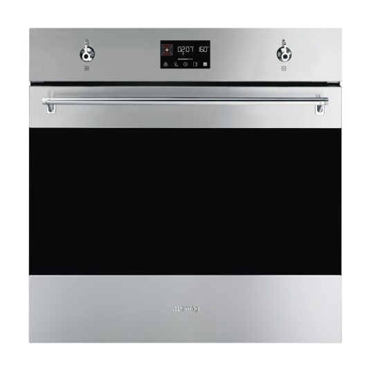 Smeg Innbygget Stekeovn 60 cm SteamClean 68 L i Rustfritt Stål SO6302TX
