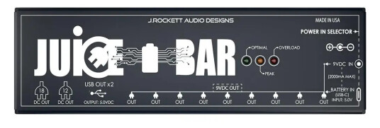 J. Rockett Audio Designs J. Rockett Juice Bar Power Distributor And Voltage Converter