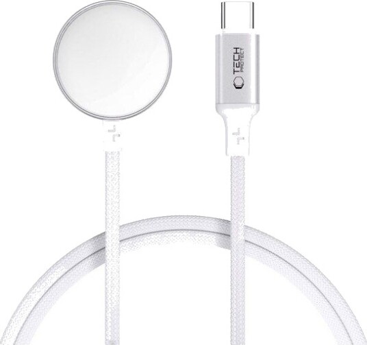 Tech Protect UltraBoost USB C Inductive Charger for Apple Watch 1m White