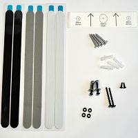 Logitech SPARE TAP SCHEDULER N/A WW-9004 MOUNTING TAPE AND SCREWS CABL