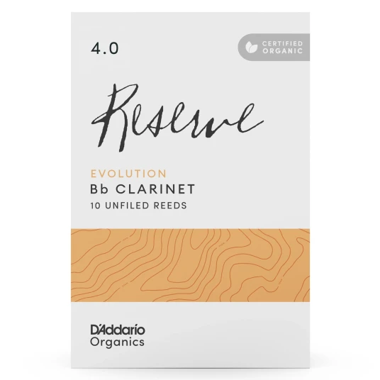 D'Addario Woodwinds Odce1040 10-Pakning Org. Reserve Evolution Bb-Klarinett 4.0