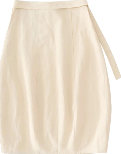 Studio Nicholson Dame Skjørt Beige S, Studio Nicholson Dame Skjørt Beige S,