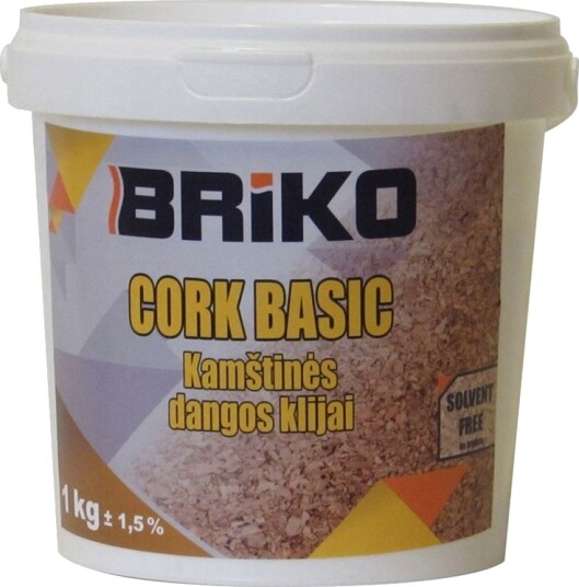 Briko Korkbelegningslim 1kg Briko Korkbelegningslim 1kg