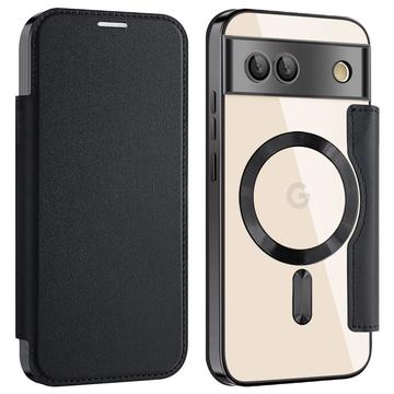 Google Pixel 8a Flip-deksel med kortspor MagSafe-kompatibelt svart