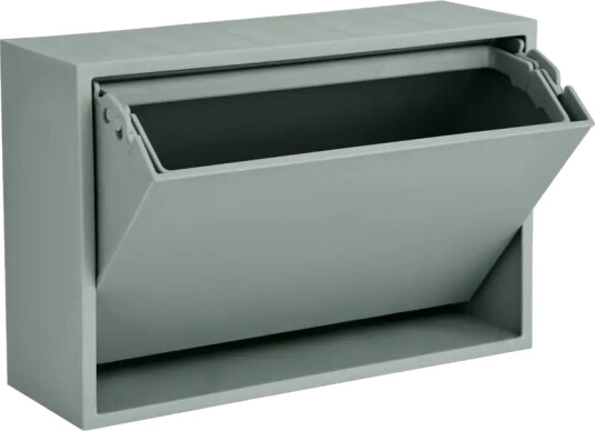 ReCollector - Small Wall storage / Bathroom bin - Iron Blue ReCollector - Small Wall storage / Bathroom bin - Iron Blue