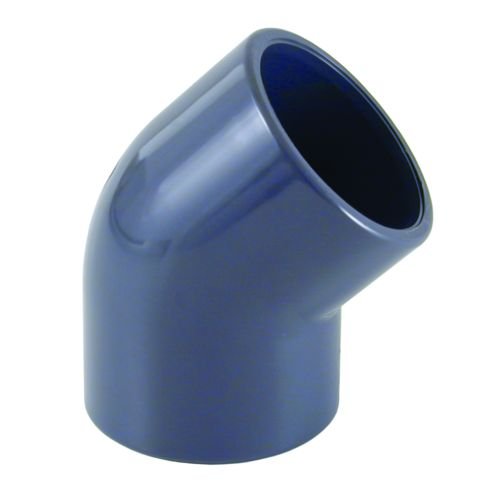 PVC ALBUE Ø 90MM 45°