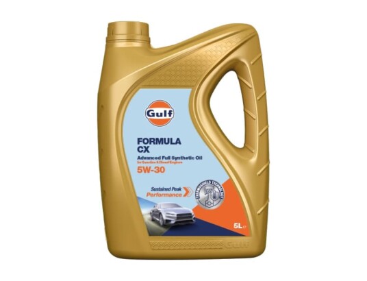 Gulf Gulf motorolje 5L
CX 5W 30 LL04 123081 Gulf Gulf motorolje 5L
CX 5W 30 LL04 123081